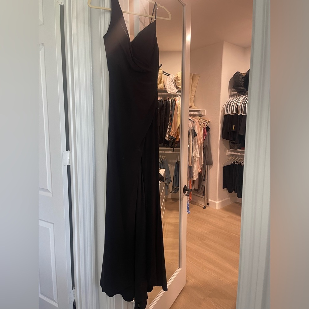 MacDuggal Elegant Black Evening Gown